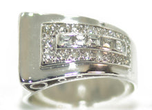 Charger l&#39;image dans la galerie, Bague platine diamant 1930 - adalgyseboutique
