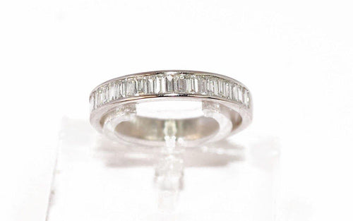 Alliance or gris  Diamant Baguettes - adalgyseboutique