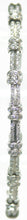 Charger l&#39;image dans la galerie, Bracelet or gris et diamant - adalgyseboutique
