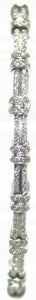 Bracelet or gris et diamant - adalgyseboutique
