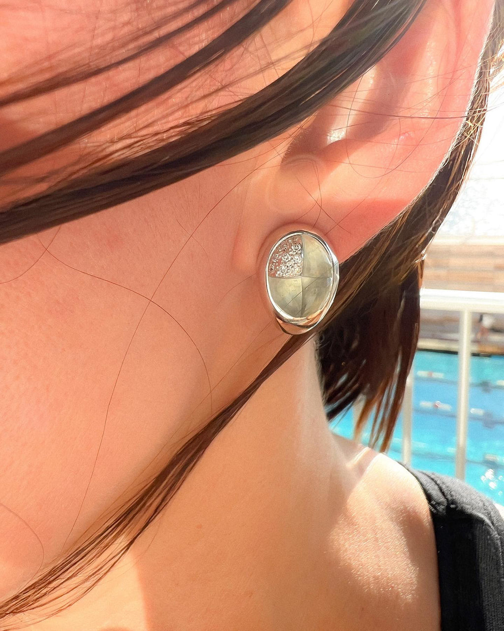 Boucles d'oreilles de la maison Pomellato modèle Mosaïco