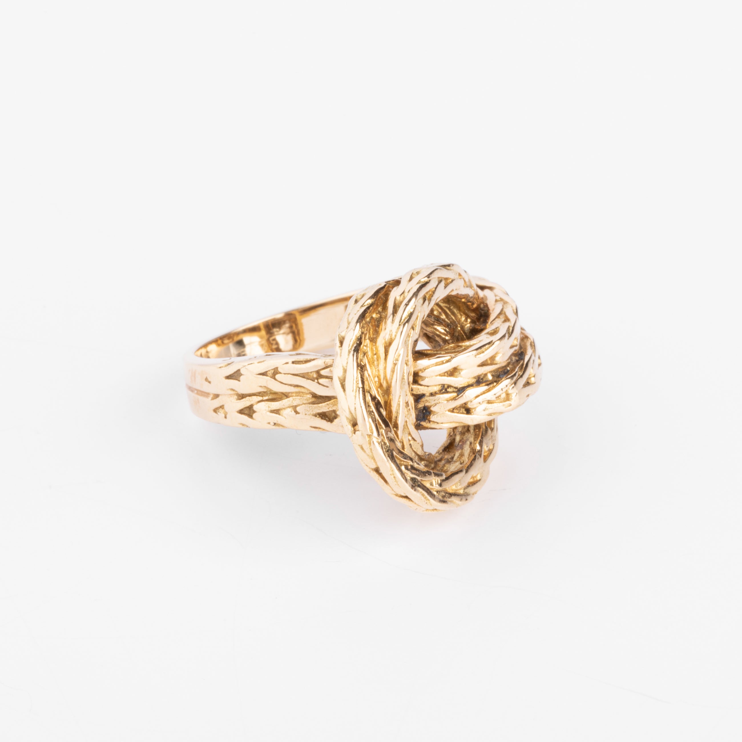 Bague or jaune signé Hermès collection Vendôme