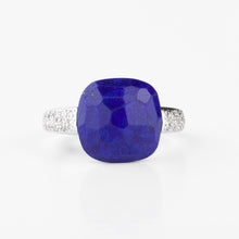 Charger l&#39;image dans la galerie, Bague de la maison Pomellato modèle Capri en or diamants et Lapis Lazuli
