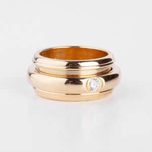 Bague or jaune et diamants de la maison Piaget modèle Possession