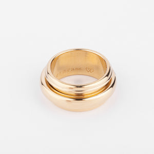 Bague or jaune et diamants de la maison Piaget modèle Possession