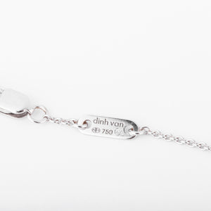 Collier or gris et diamants de la maison Dinh Van