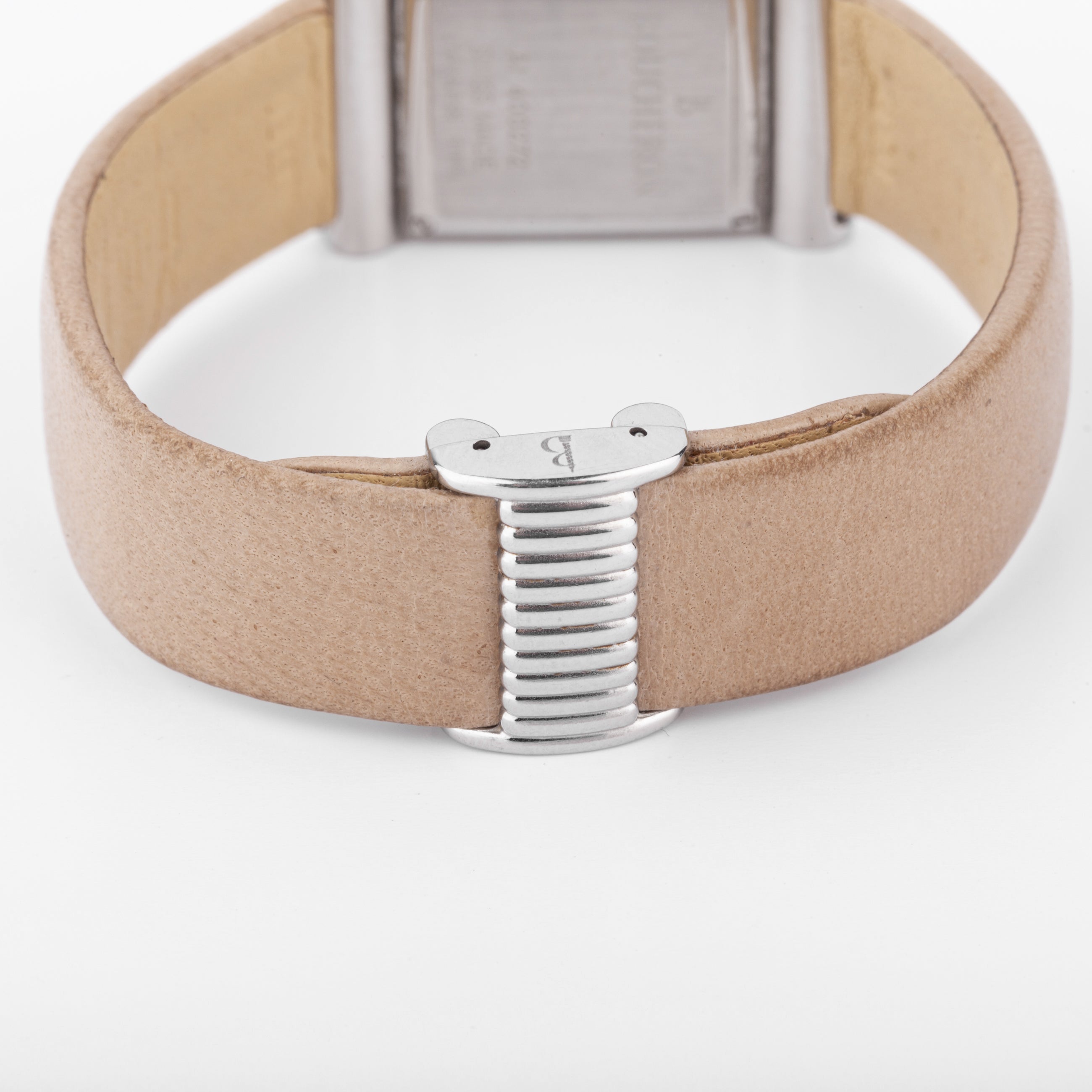 Montre rectangulaire en acier Boucheron collection Reflet
