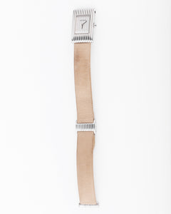 Montre rectangulaire en acier Boucheron collection Reflet