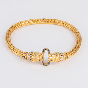 Collier en or jaune de la maison Lalaounis