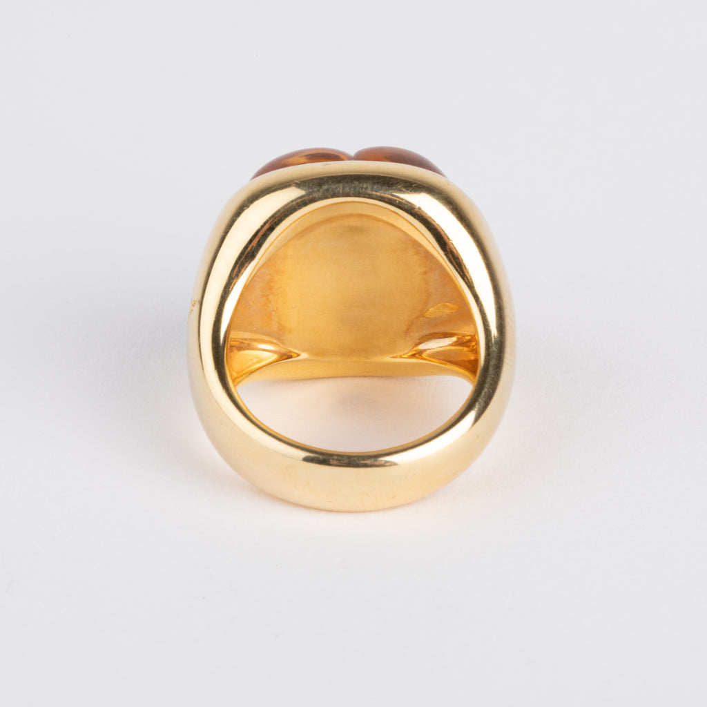 Bague en or jaune de la maison Pomellato Collection Mosaique