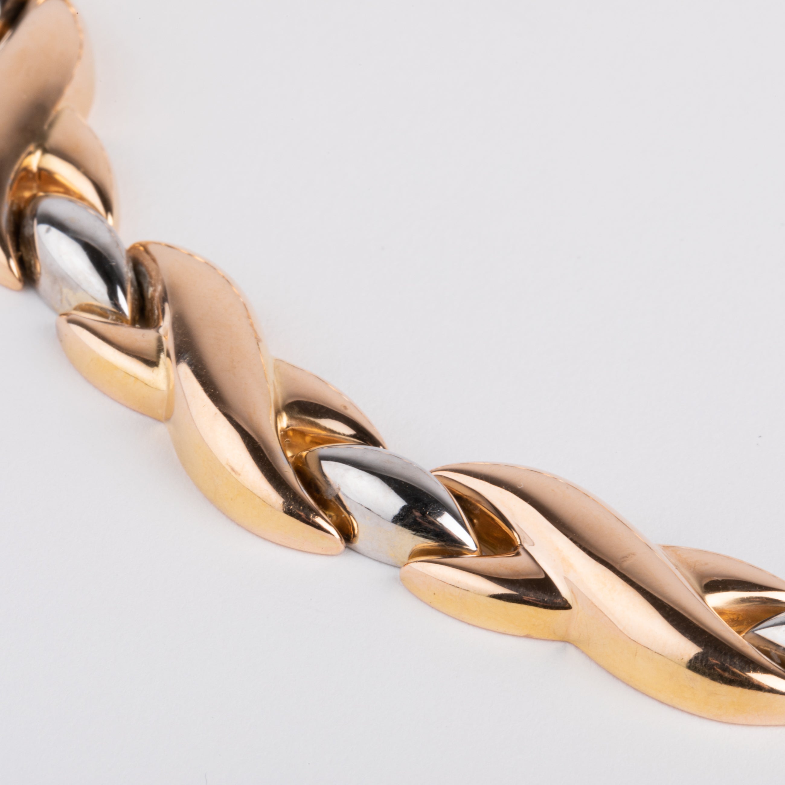 Collier de la maison Cartier bi-colore