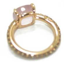Charger l&#39;image dans la galerie, Bague signée Pomellato modèle baby en quartz rose - adalgyseboutique
