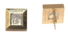 Charger l&#39;image dans la galerie, Paire de boucles d&#39;oreilles Chopard jaune et diamants
