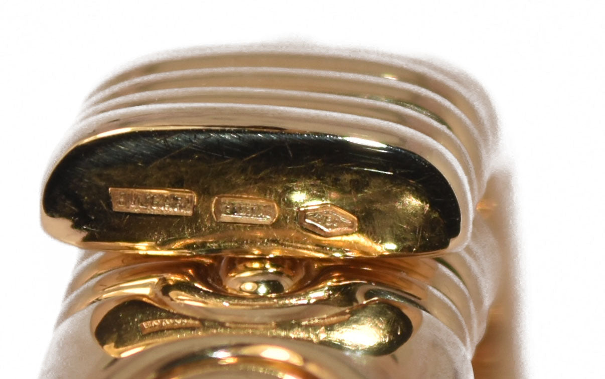 Bracelet jonc or jaune Bvlgari collection Parentesi