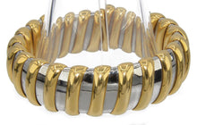 Charger l&#39;image dans la galerie, Bracelet or jaune et acier signée de la maison Bvlgari - adalgyseboutique
