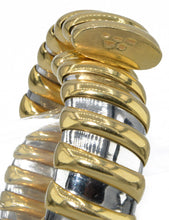 Charger l&#39;image dans la galerie, Bracelet or jaune et acier signée de la maison Bvlgari - adalgyseboutique
