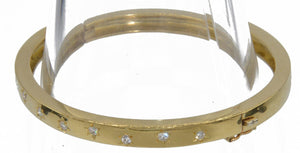 Bracelet ruban en or jaune - adalgyseboutique