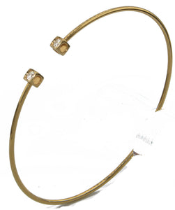 Bracelet or jaune modèle cube de la maison Dinh Van - adalgyseboutique