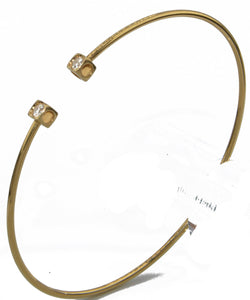 Bracelet or jaune modèle cube de la maison Dinh Van - adalgyseboutique