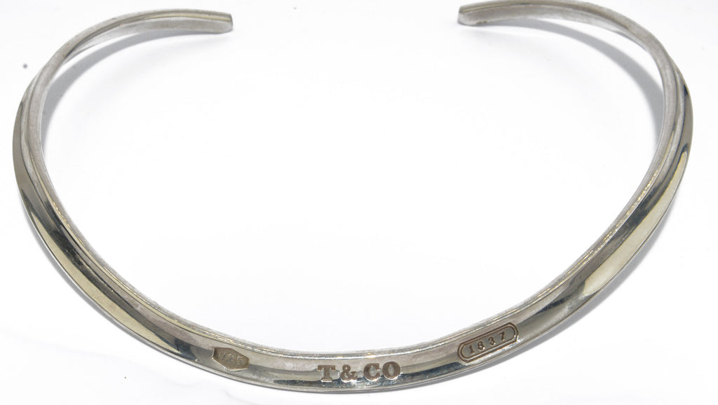 Collier torque en argent de la maison Tiffany