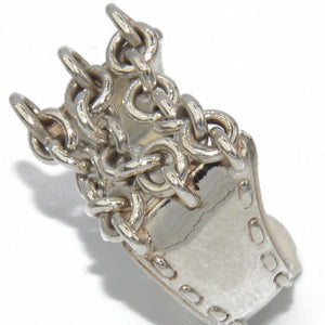 Bague argent de la maison Hermès