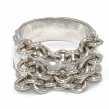 Charger l&#39;image dans la galerie, Bague argent de la maison Hermès
