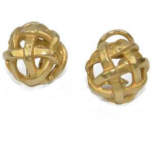 Boucles d'oreilles or jaune Angela Cummings pour Tiffany