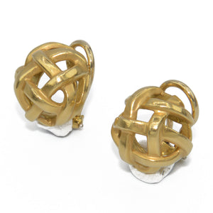 Boucles d'oreilles or jaune Angela Cummings pour Tiffany