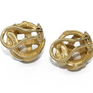 Boucles d'oreilles or jaune Angela Cummings pour Tiffany