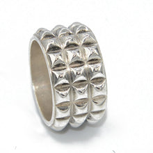 Charger l&#39;image dans la galerie, Bague Hermès modèle espionne en argent
