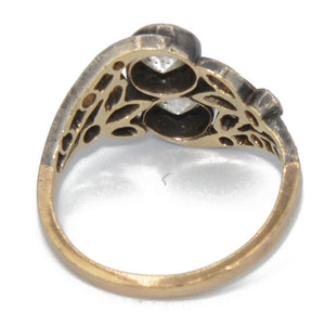 Bague toi & moi en diamant