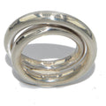 Bague de la maison Hermès collection Vertige en argent