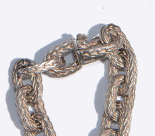 Charger l&#39;image dans la galerie, Bracelet en argent Hermès maillons tressés
