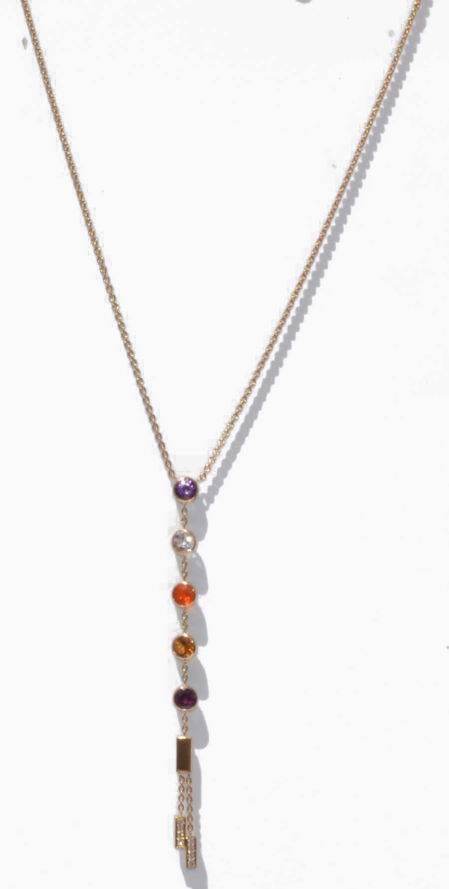 Collier or jaune de la maison Chaumet collection Amour