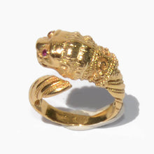 Charger l&#39;image dans la galerie, Bague or Lalaounis Animal head
