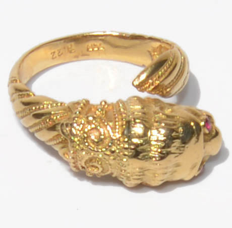 Bague or Lalaounis Animal head