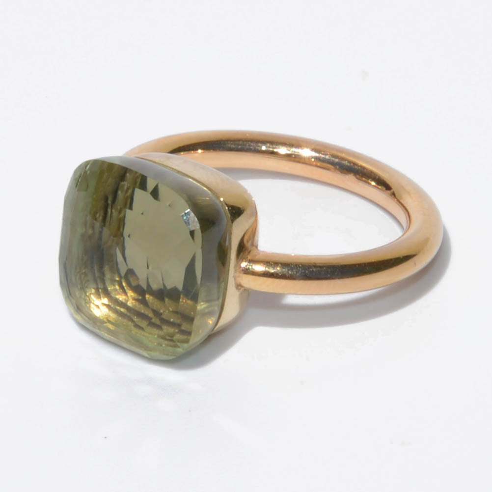 Bague Pomellato nudo XL en prasolite