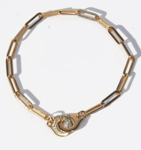Bracelet or rose de la maison Dinh Van modèle R15