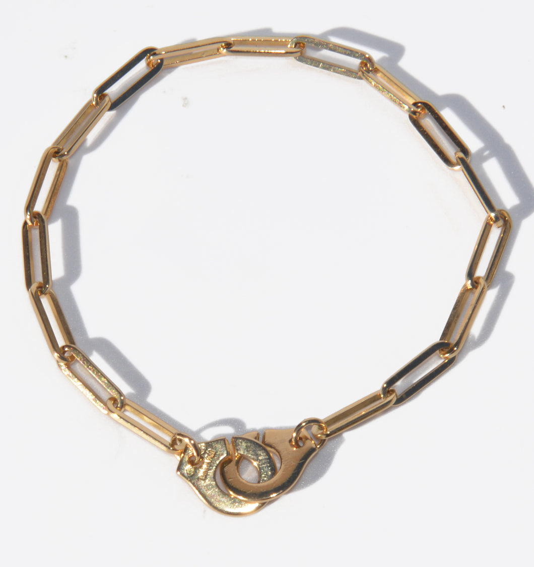 Bracelet or rose de la maison Dinh Van modèle R15