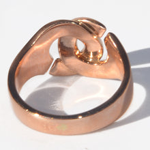 Charger l&#39;image dans la galerie, Bague or rose Dinh Van modèle Menottes R12
