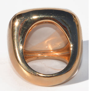 Bague en or rose de la maison Pomellato,modèle Victoria