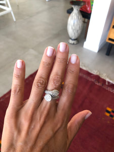 Bague or gris Boucheron serpent Bohème
