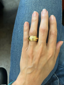 Bague or jaune et diamants de la maison Piaget modèle Possession