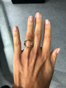 Bague or rose de la maison Pomellato modèle Fantina