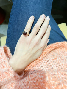 Bague Pomellato modèle Nudo en grenat
