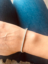 Charger l&#39;image dans la galerie, Bracelet rivière or gris en diamants
