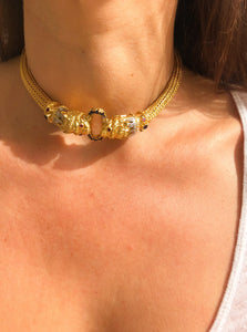 Collier en or jaune de la maison Lalaounis