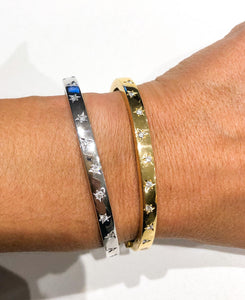 Bracelet ruban en or jaune - adalgyseboutique