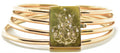 Bracelet jonc en or rose