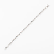 Charger l&#39;image dans la galerie, Bracelet rivière en or gris et diamant
